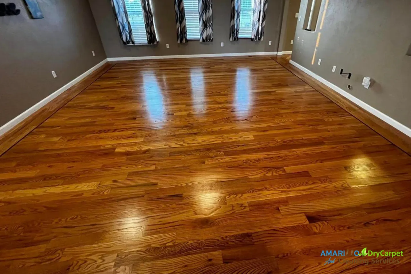 UV-cured floor recoating in Amarillo